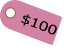 $100
